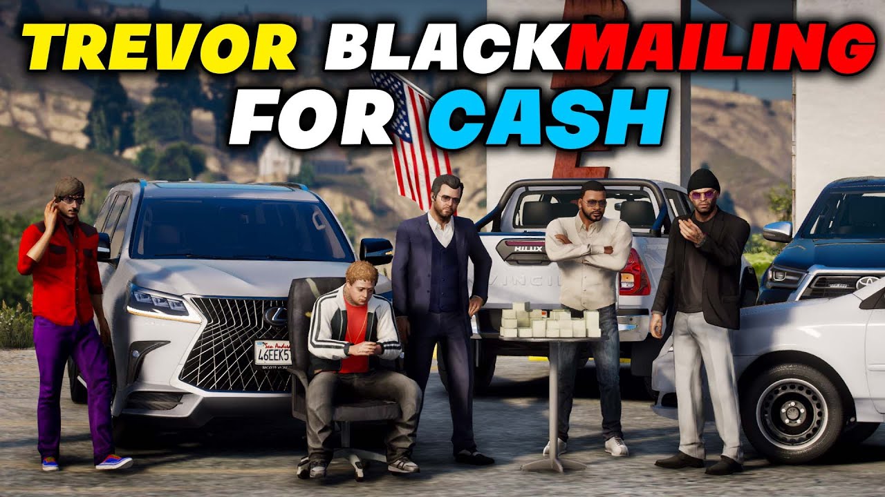 GANGSTER SERIES #54 | TREVOR BLACKMAILING MICHAEL FOR MONEY | GTA 5 PAKISTAN