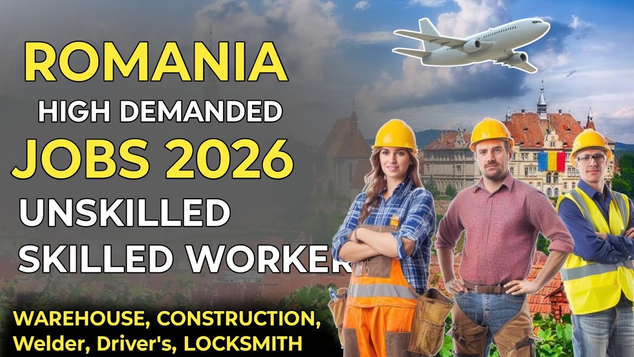 High Demand Jobs In Romania 2026 | How To Apply For Romania Job | Romania Jobs Update 2026