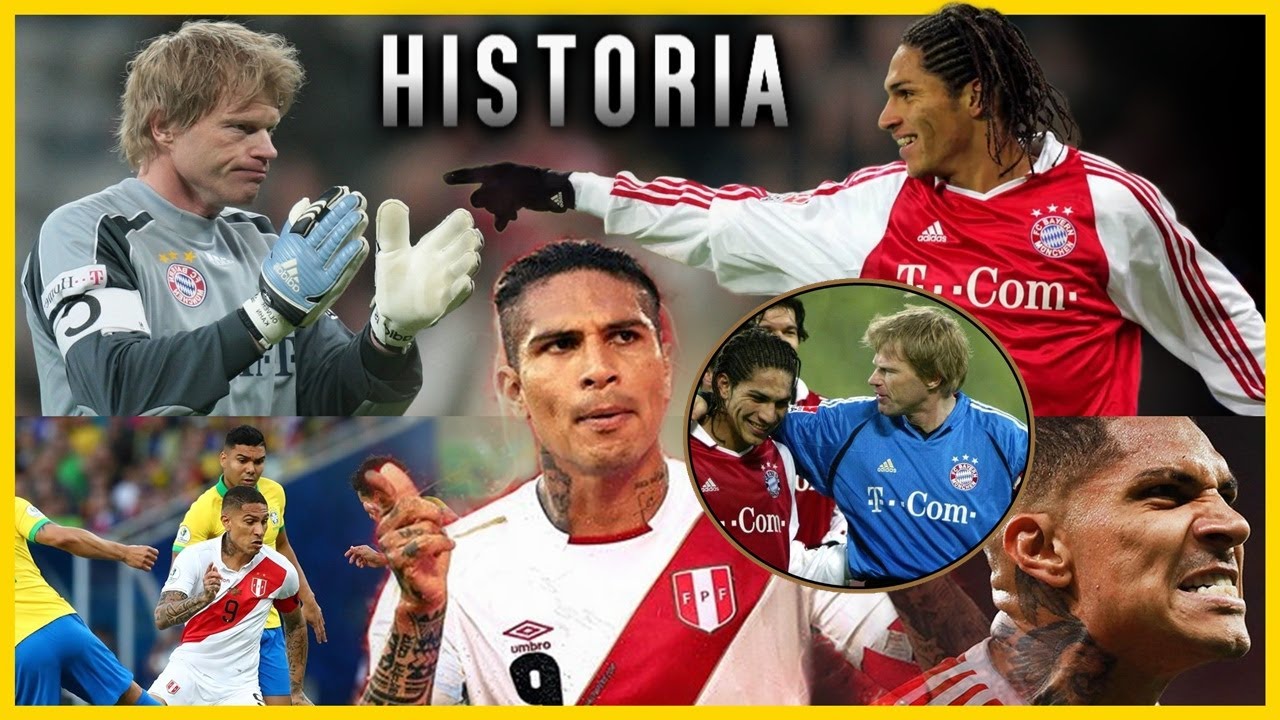 El Peruano que DESTROZ&Oacute; a Oliver Kahn | PAOLO GUERRERO HISTORIA