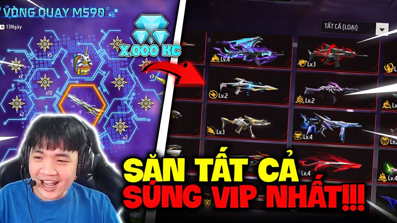 Ti&ecirc;u Hết Th&aacute;ng Lương Quay Full S&uacute;ng N&acirc;ng Cấp V&agrave; Sự Kiện Mới Skin Cực Đẹp C&ugrave;ng Em Cham