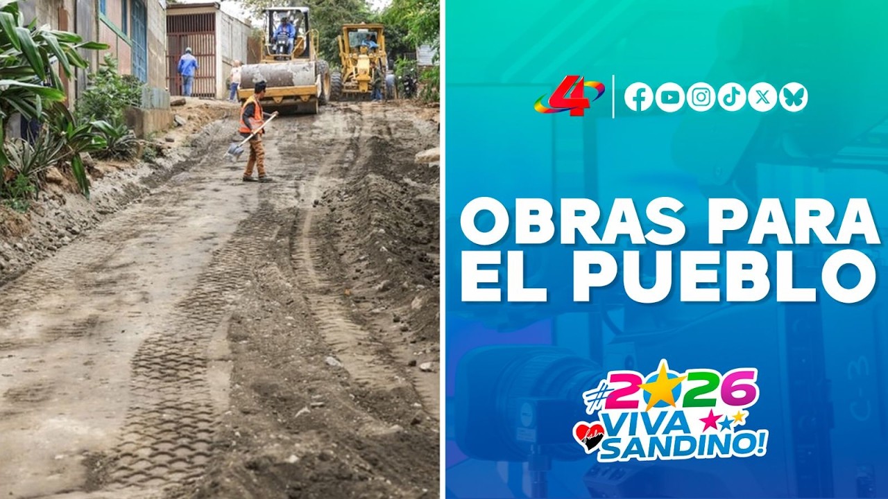 🏗️ Nueva obra vial en Managua: impacto y beneficios en el Barrio Milagro de Dios