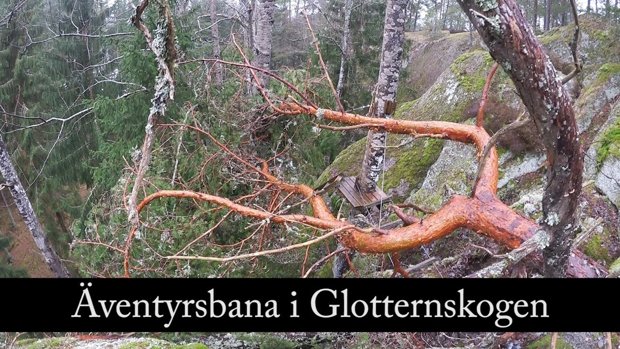 Äventyrsbanan i Glotternskogen
