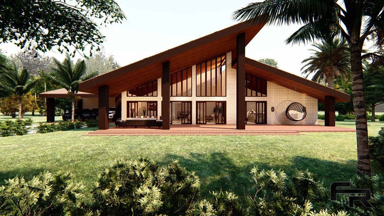 Projeto Residencial de fazenda - Modelo 02