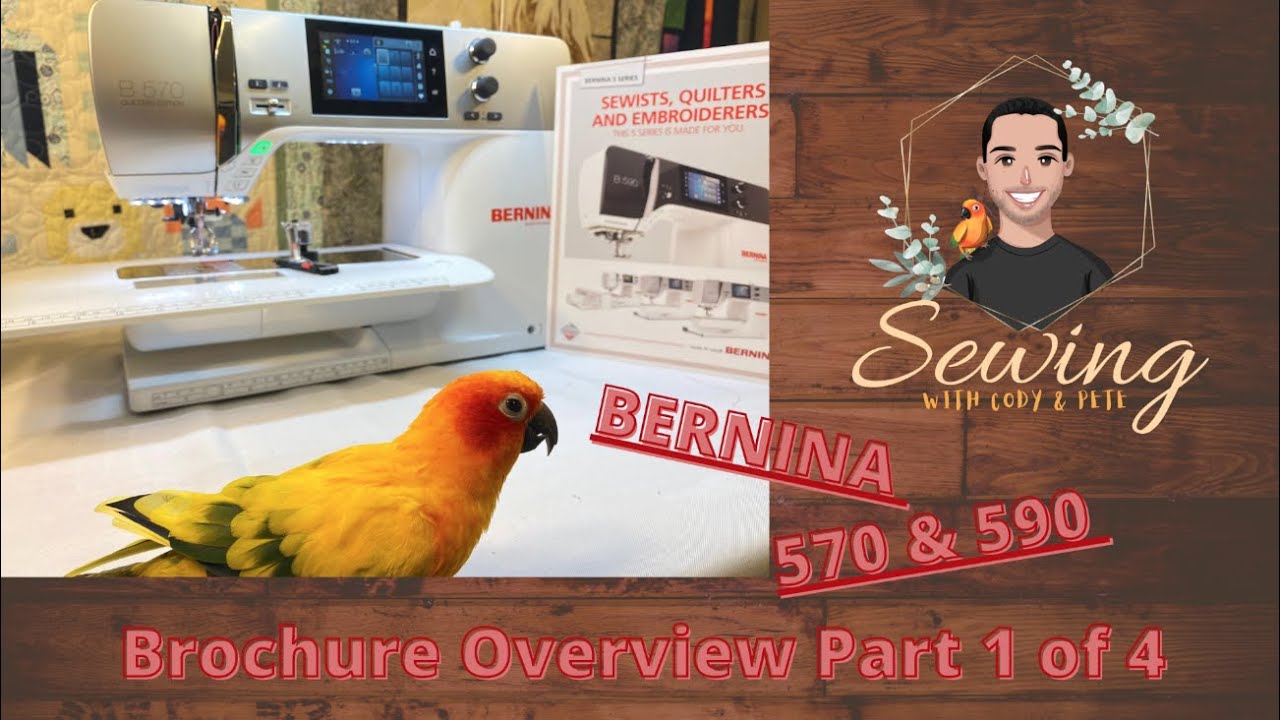 Bernina 570 & 590 Brochure Overview Part 1