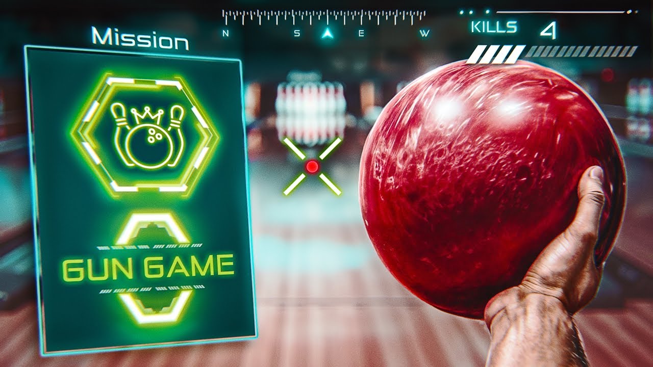 Call of Duty Gun Game, With BOWLING BALLS