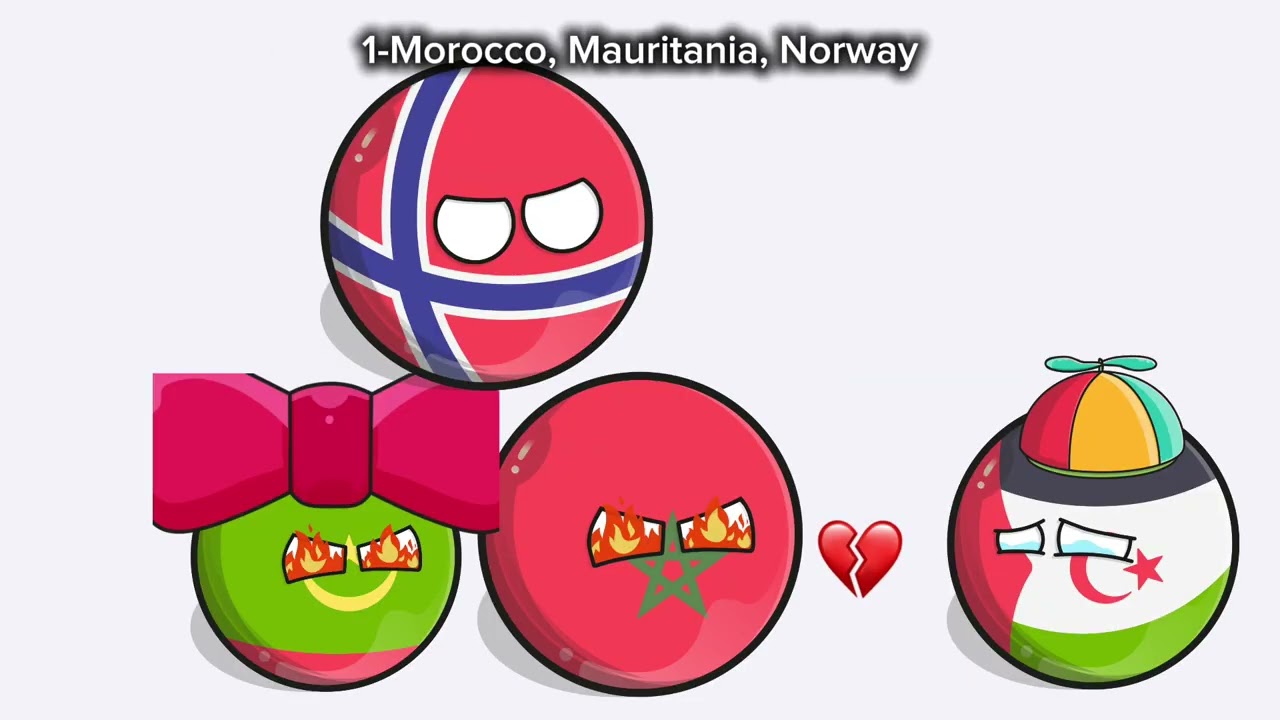Countries that love/hate Western Sahara 🇪🇭 