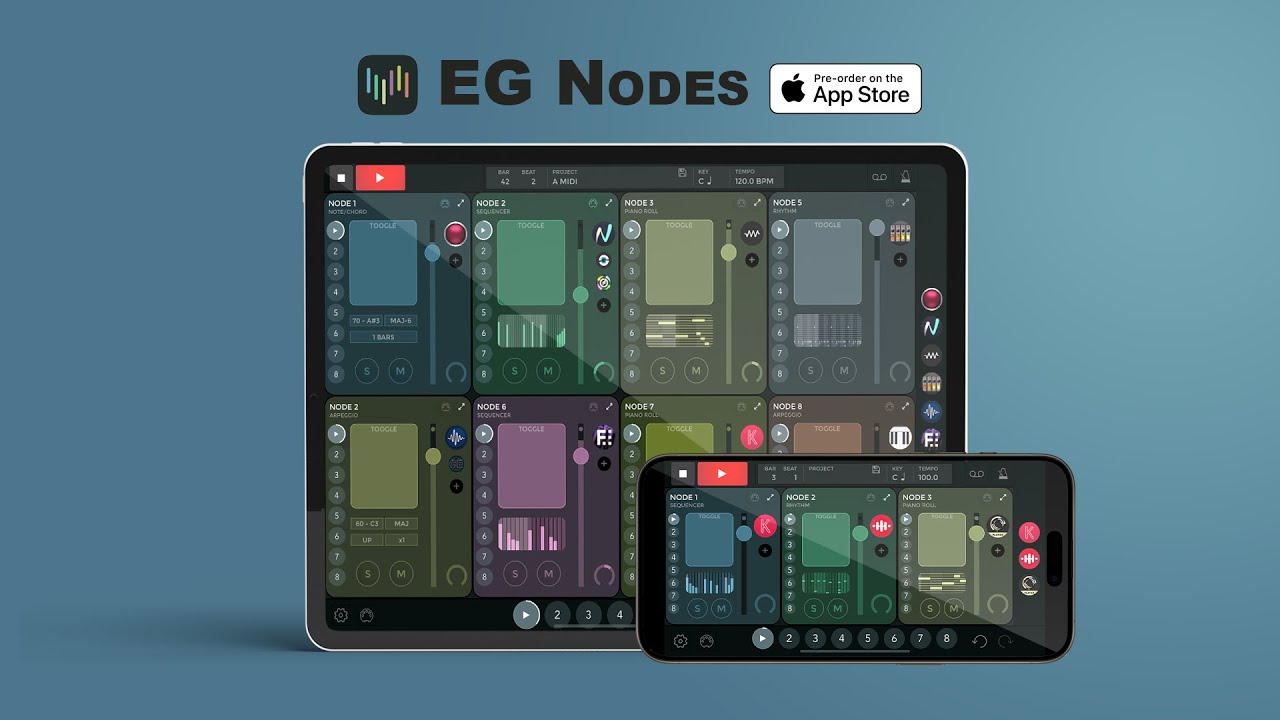 EG Nodes - full app walkthrough