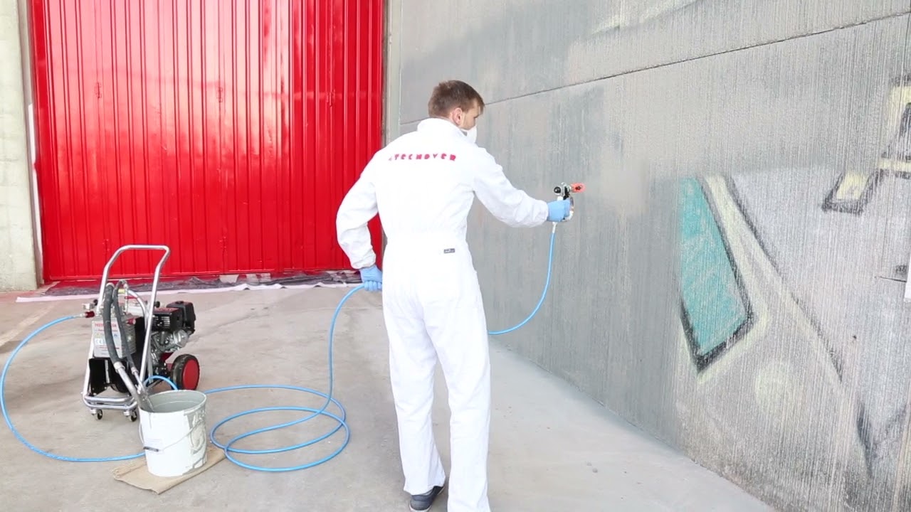 Pompa Airless TECNOVER Testarossa Superquindicimila con motore a scoppio