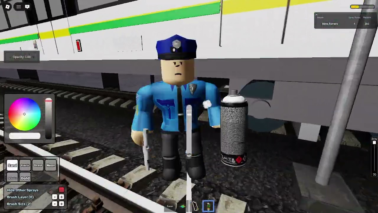 El Peor y Poco Reconocido Juego del Metro Medellin | Graffiti Metro Medellin | ROBLOX
