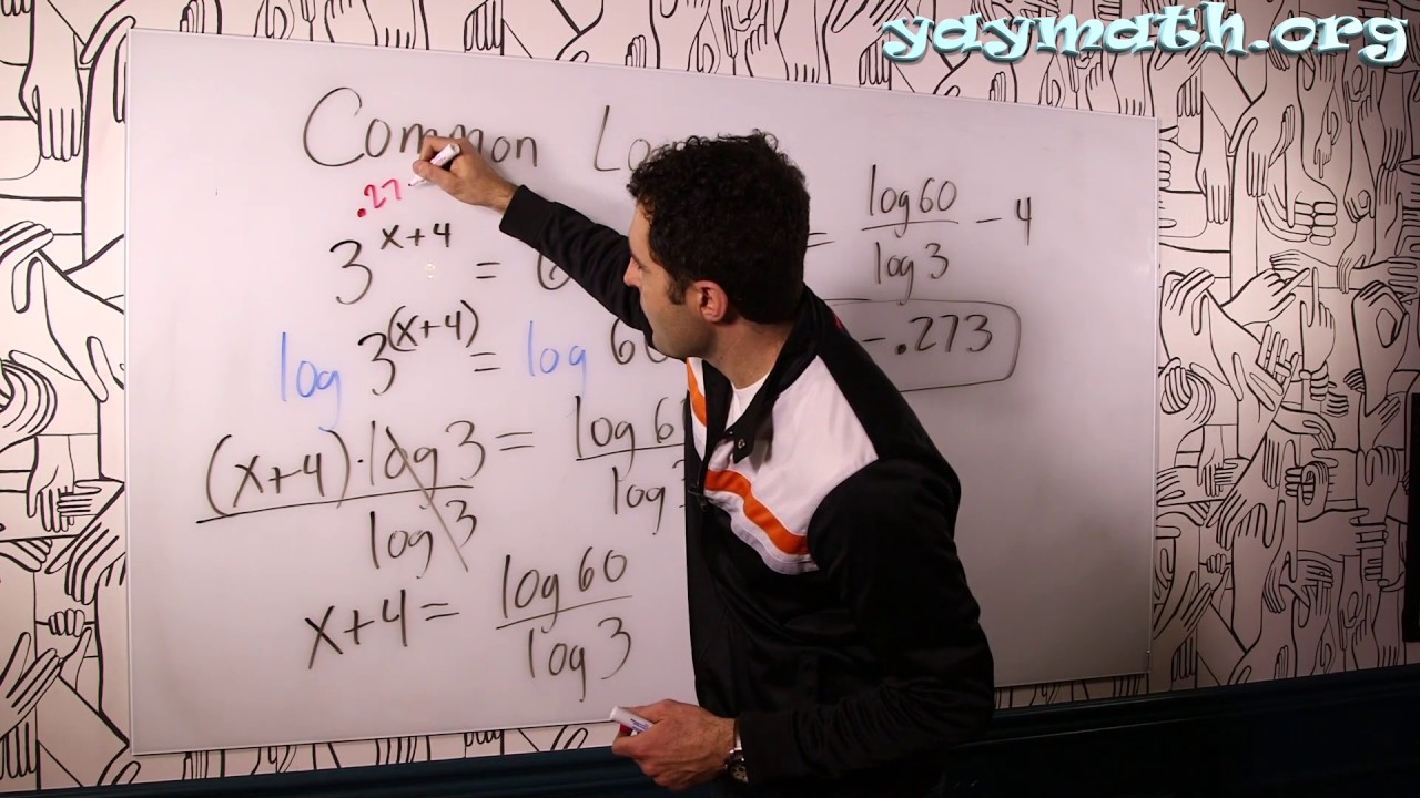 Algebra 2 – Common Logarithms (as in, base 10)