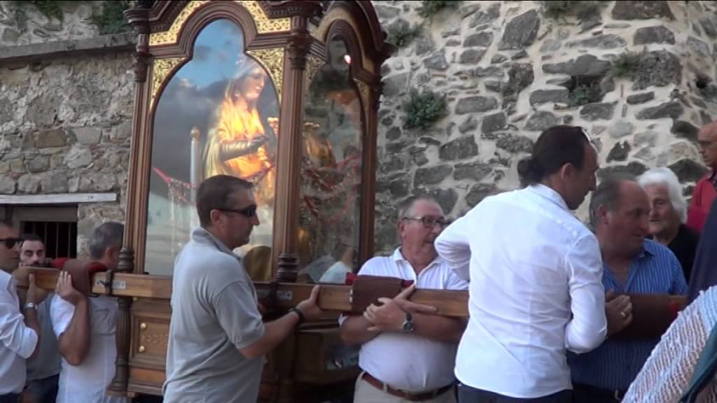 20 agosto 2015 festa della Madonna della Rupe in San Martino d'Agri