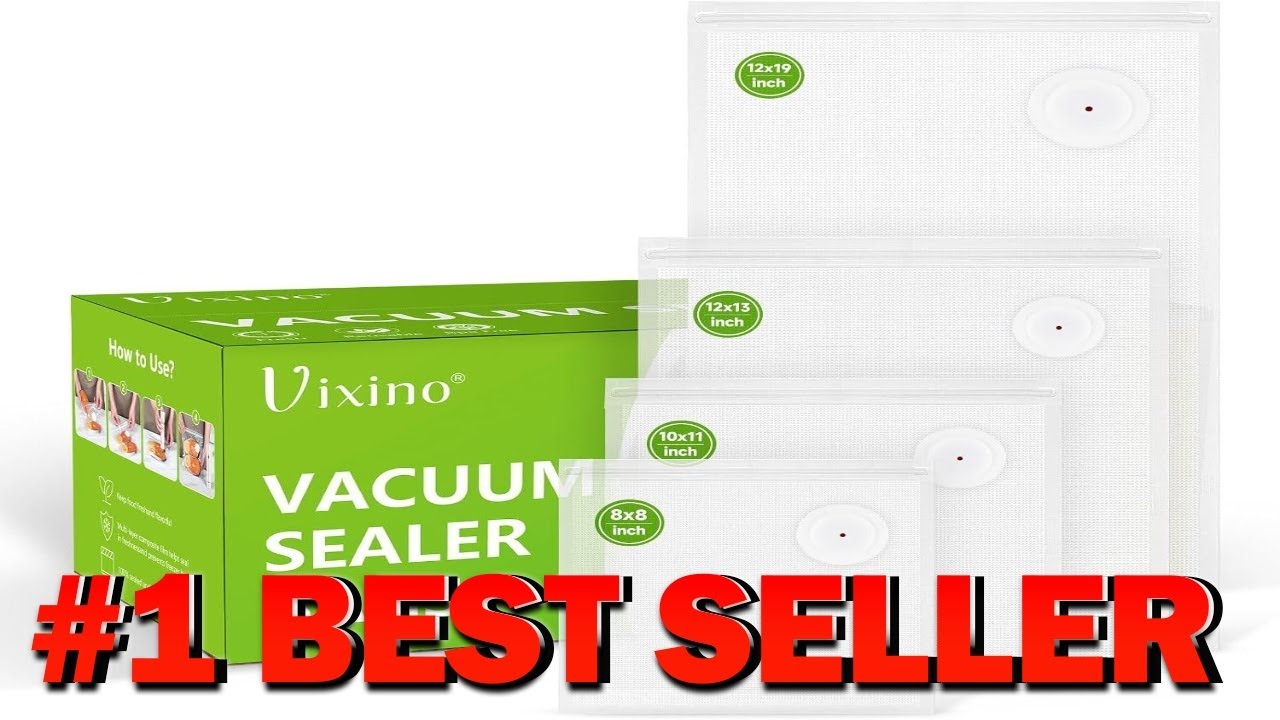 Vacuum Sealer Bags 40 Reusable Vacuum Sealer Bags for Food BPA Free Meal - B0F2H46BKR