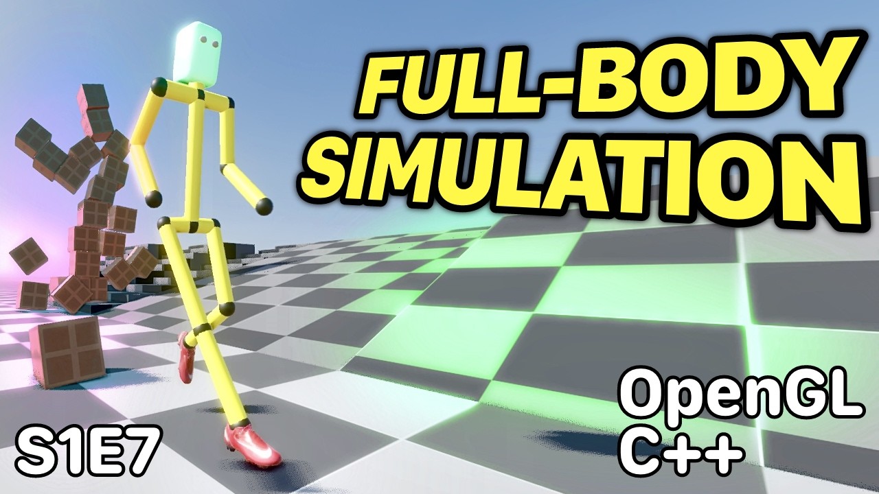 FULL-BODY Simulation 🏃&zwj;➡️⚽️ - Indie Football (Soccer) Game - Devlog #7