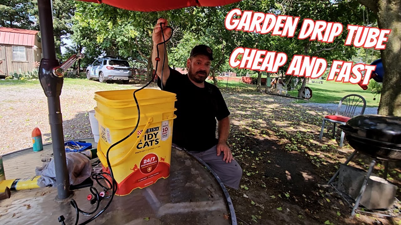 Gravity Drip Garden Irrigation DIFY / DIY