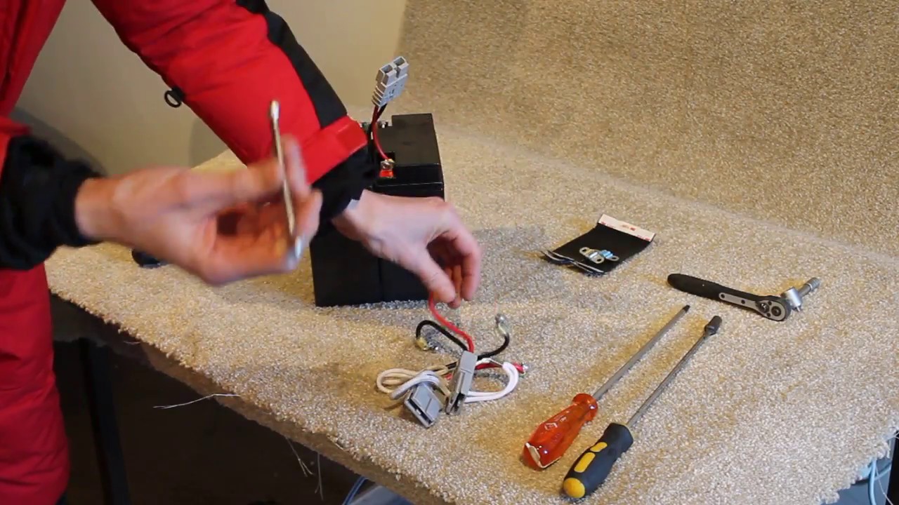 Swapping Anderson connectors on RBC55