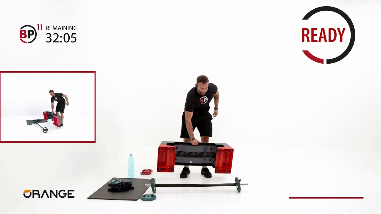 Lezione BODY PUMP completa con Orange Palestre!
