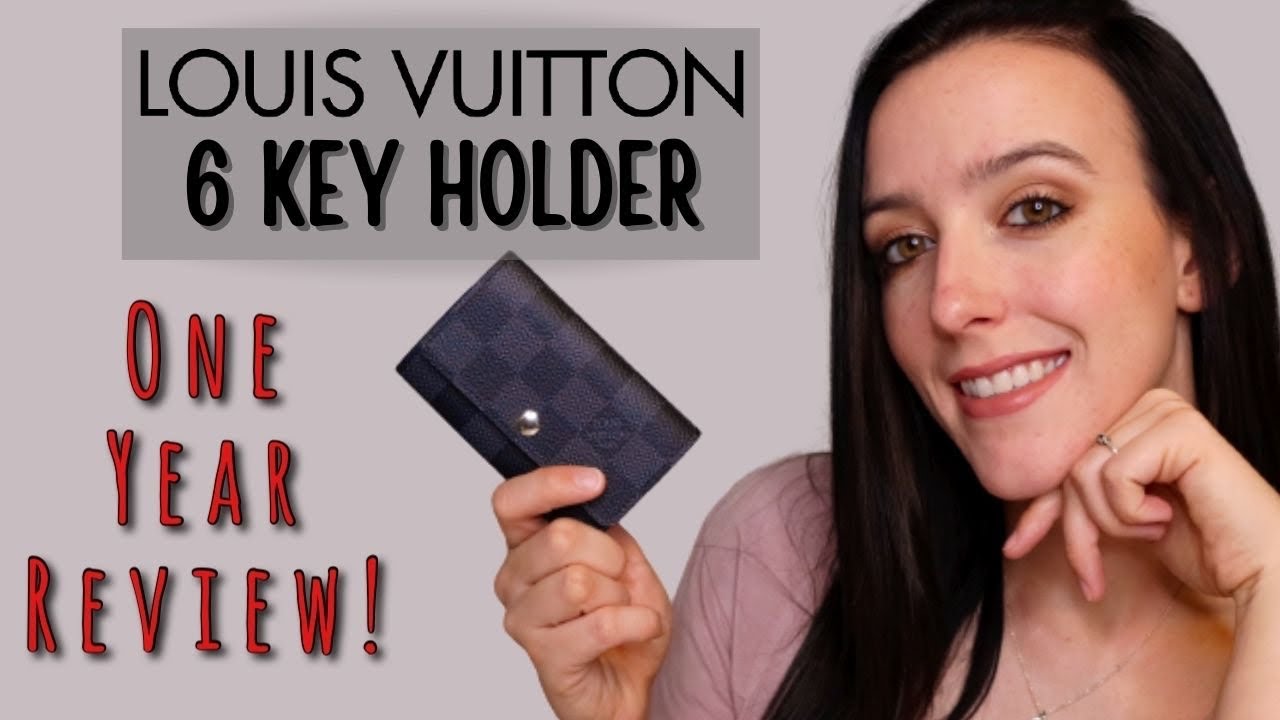 LOUIS VUITTON 6 KEY HOLDER [ONE YEAR REVIEW!] | QUALITY ISSUES!? 🧐