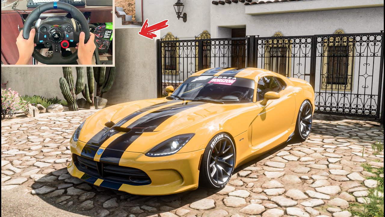 Forza Horizon 5 - 2013 Dodge SRT Viper GTS Anniversary Edition | Logitech g29 gameplay