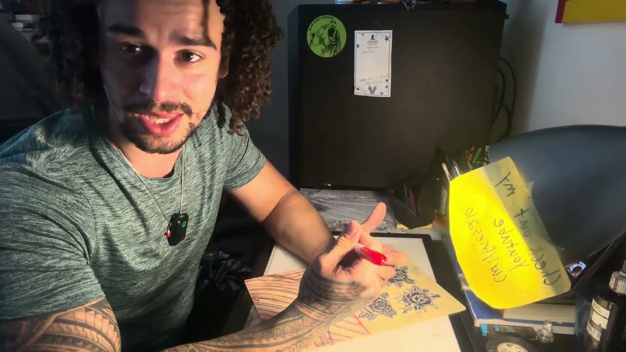 A day in my life ( bodybuilder and tattoo apprentice) 
