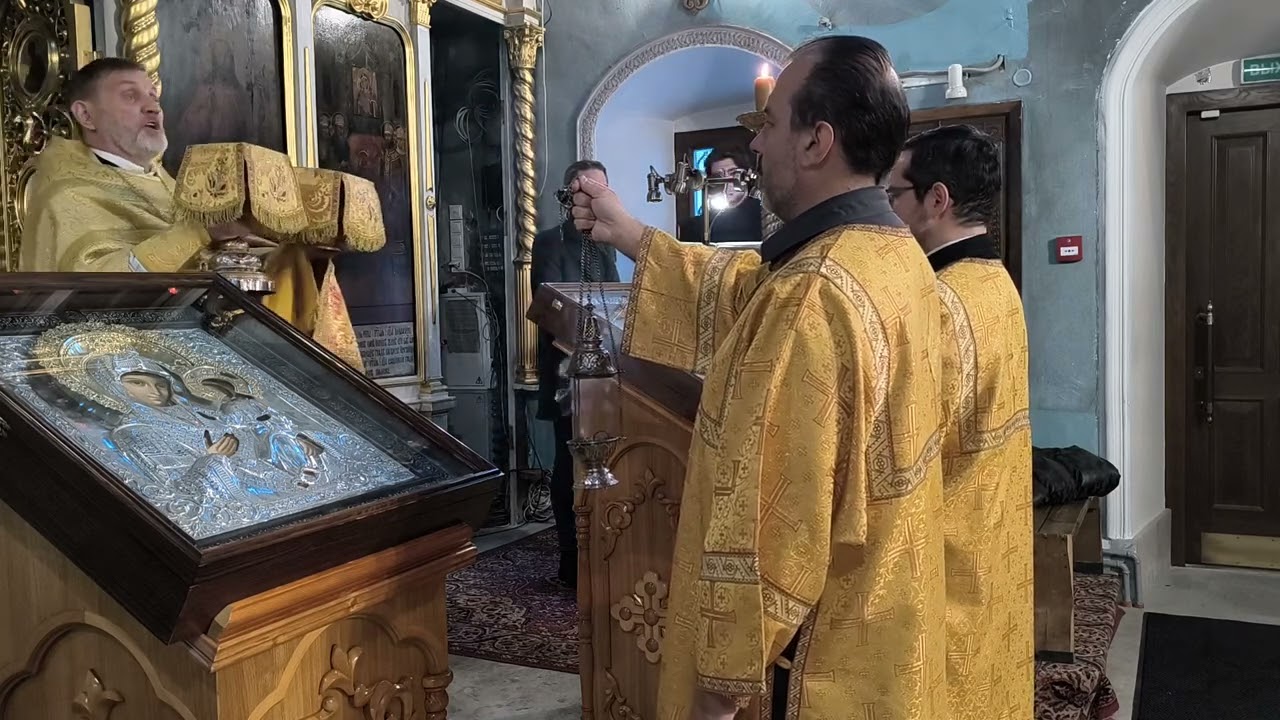 Херувимская песнь сербского распева, мужской хор храма Ризоположения Пресвятой Богородицы в Леоново