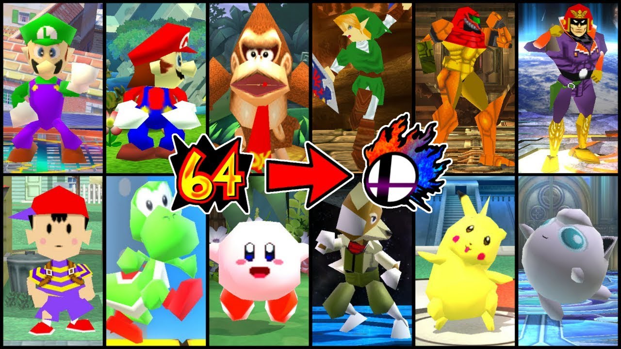 Super Smash. Bros. 64 but its Recreated in Smash Bros. Wii U with Mods