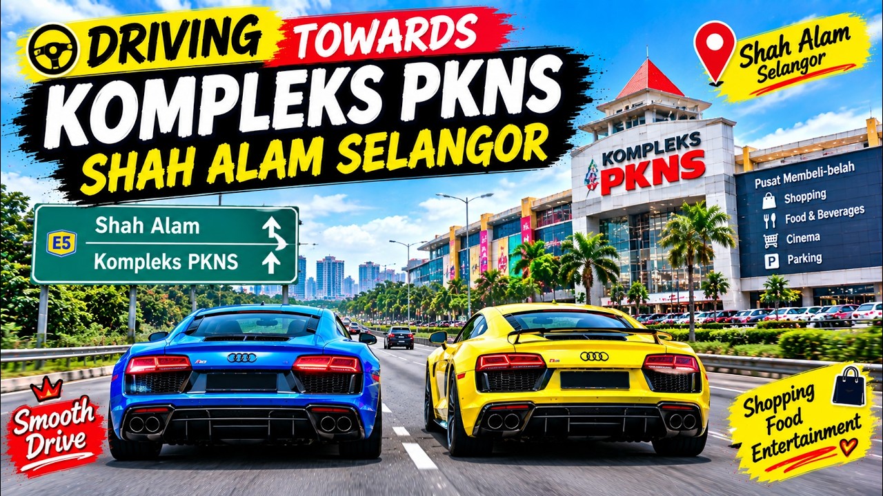 Going To Kompleks PKNS SHAH ALAM SELANGOR
