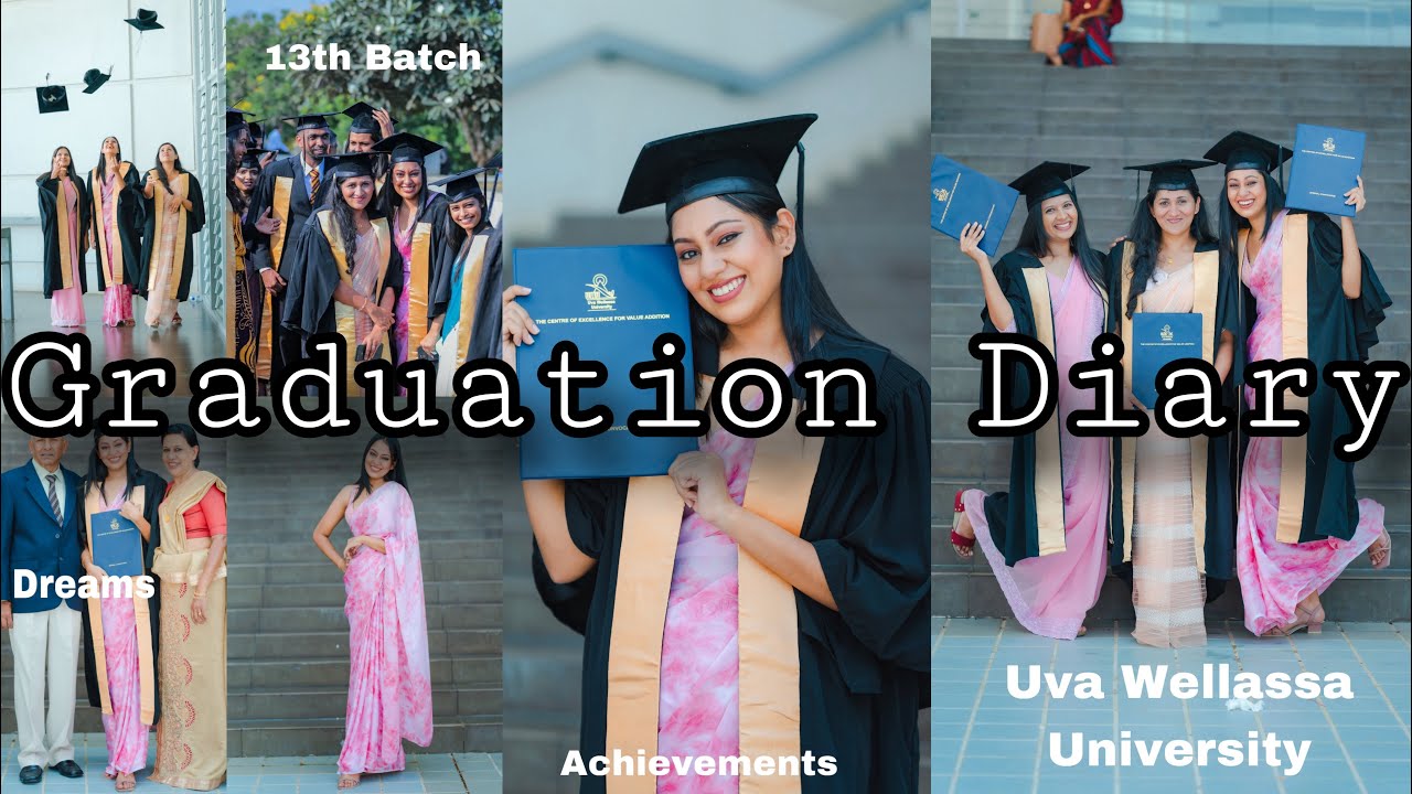 Uni life#17 | කැම්පස් ජීවිතේ 👩‍🎓💚 |Graduation vlog | My Convocation day | Uva Wellassa University