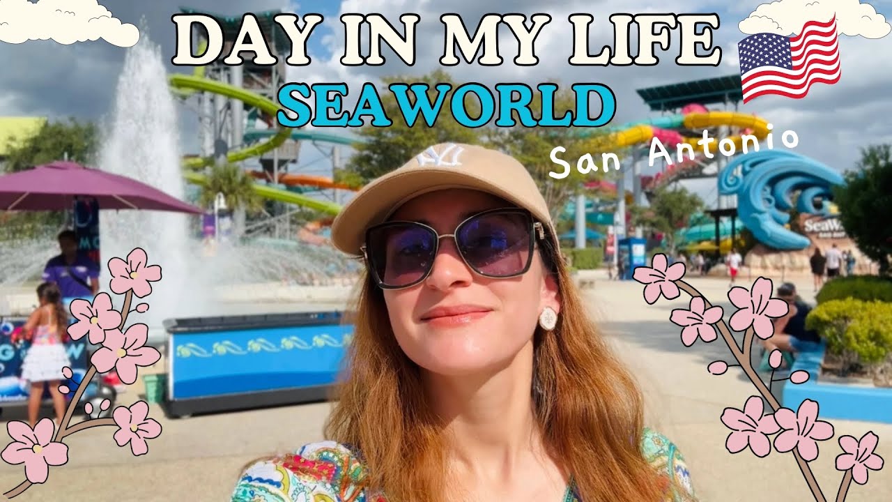Sea World San Antonio~ веселый день с семьей 🐬 Индейцы в США