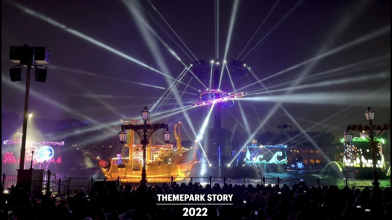 TDS 2022 [Believe! Sea of Dreams] The brand new Nighttime Entertainment / 도쿄 디즈니씨 [빌리브! 씨 오브 드림] 4K