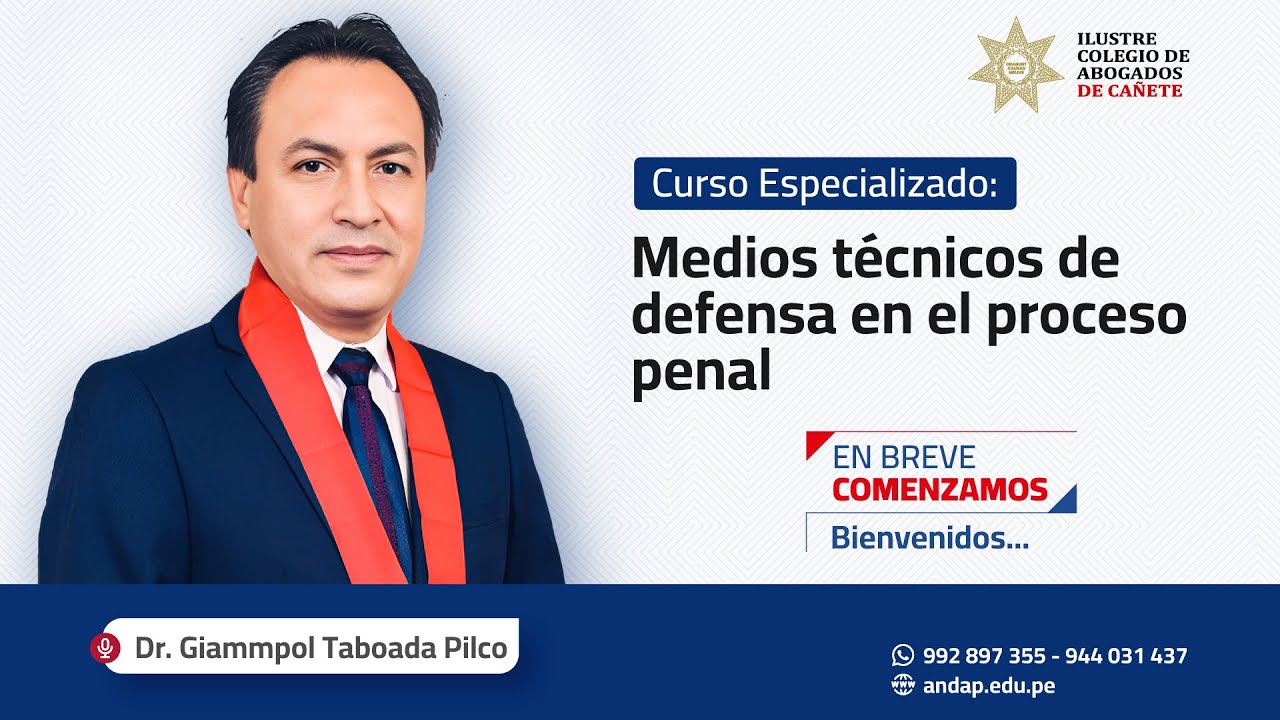 MEDIOS TÉCNICOS DE DEFENSA EN EL PROCESO PENAL