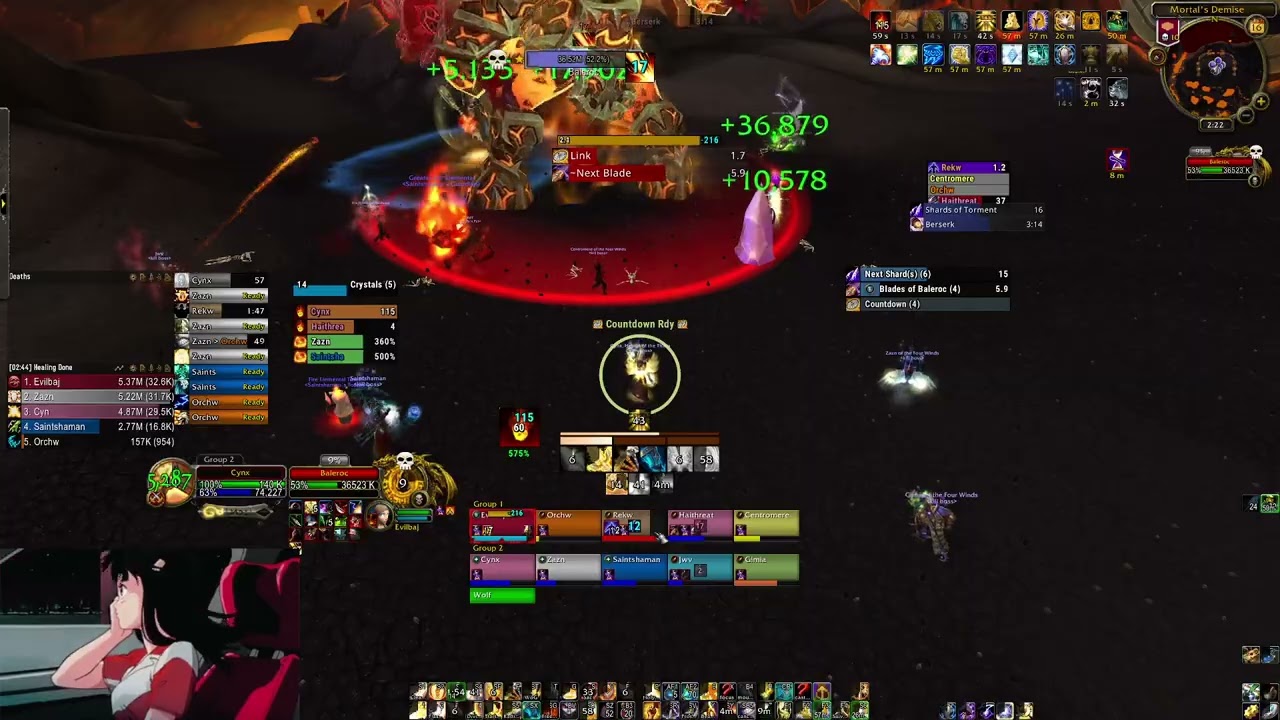 10man Heroic Baleroc - Holy Paladin PoV