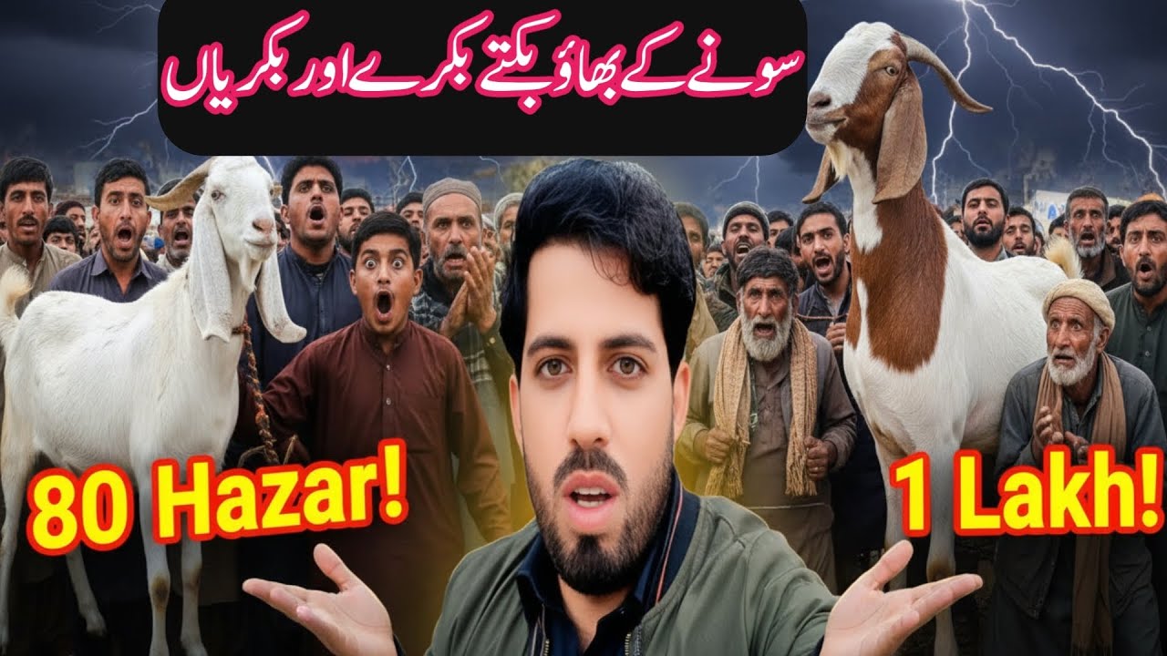 Islamgarh Cross Goats Mandi latest Prices Update 