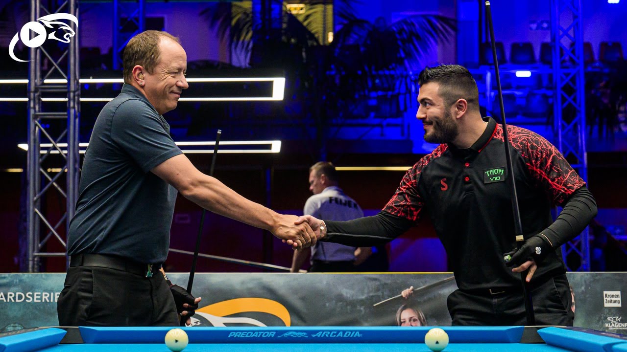 Шейн Ван Боенинг против Сины Вализаде ▸ Чемпионат мира по игре «Хищник 8-Ball» 2023