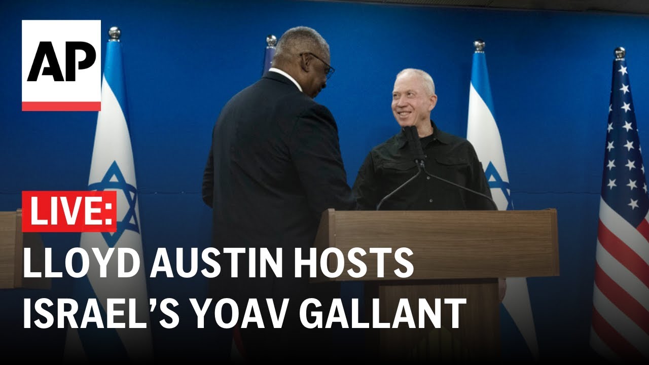 LIVE: Defense Secretary Lloyd Austin hosts Honor Cordon with Israeli Defense Minister Yoav Gallant