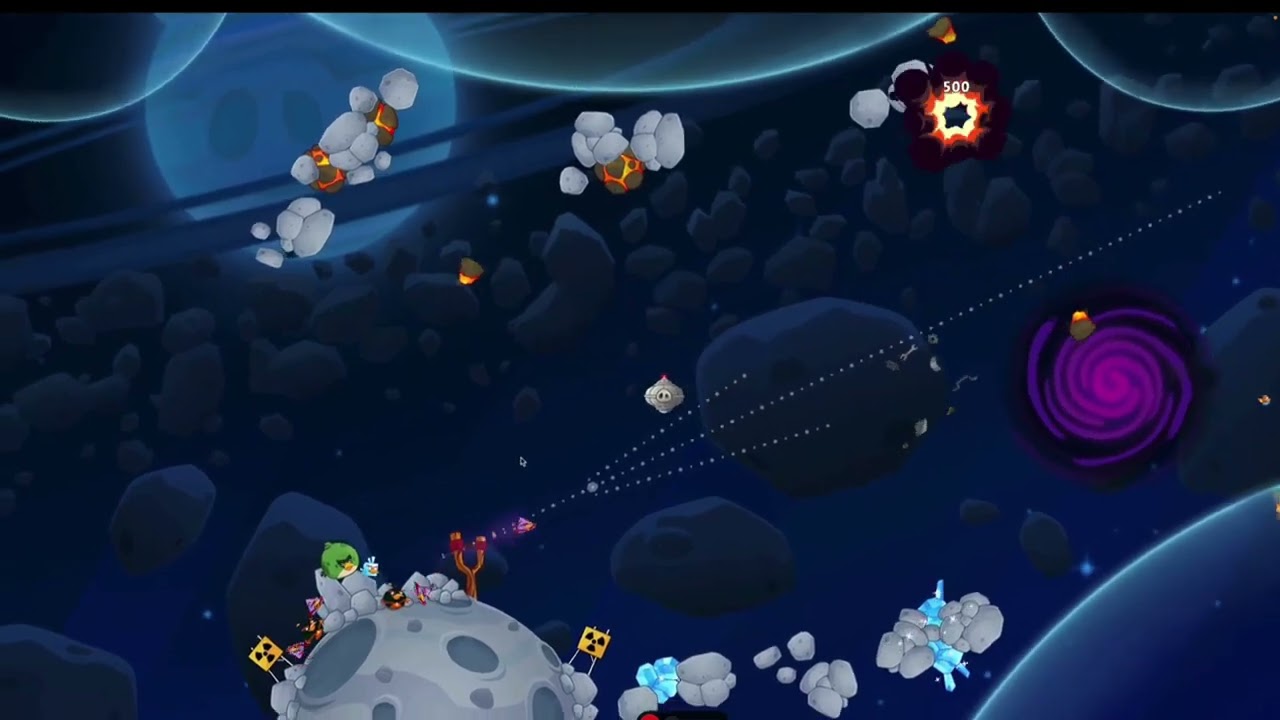 Angry Birds Reloaded Space Beak Impact 1 Boss Battle