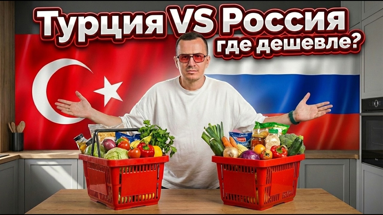 ✅️  ИДУ В МАГАЗИН и сравниваю цены в Турции и в России!