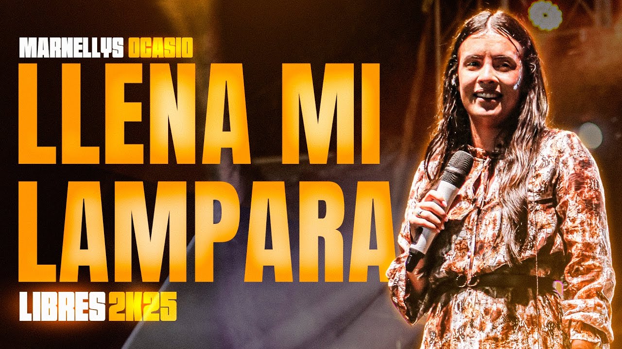 TIENES QUE VER COMO MARNELLYS OCASIO CANTÓ LLENA MI LAMPRA EN VIVO - LIBRES 2K25 ATENTO A FÉ