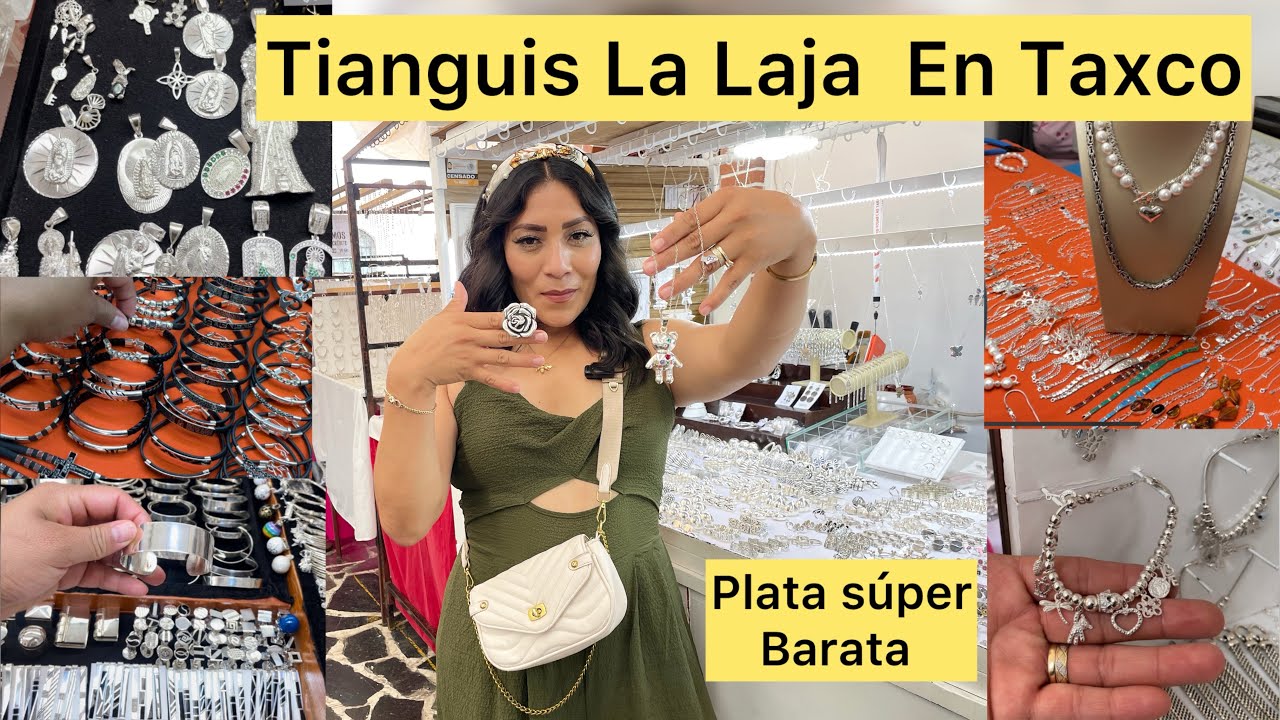 Tianguis La Laja en taxco Guerrero ✅El Tianguis de joyería de plata más barata .
