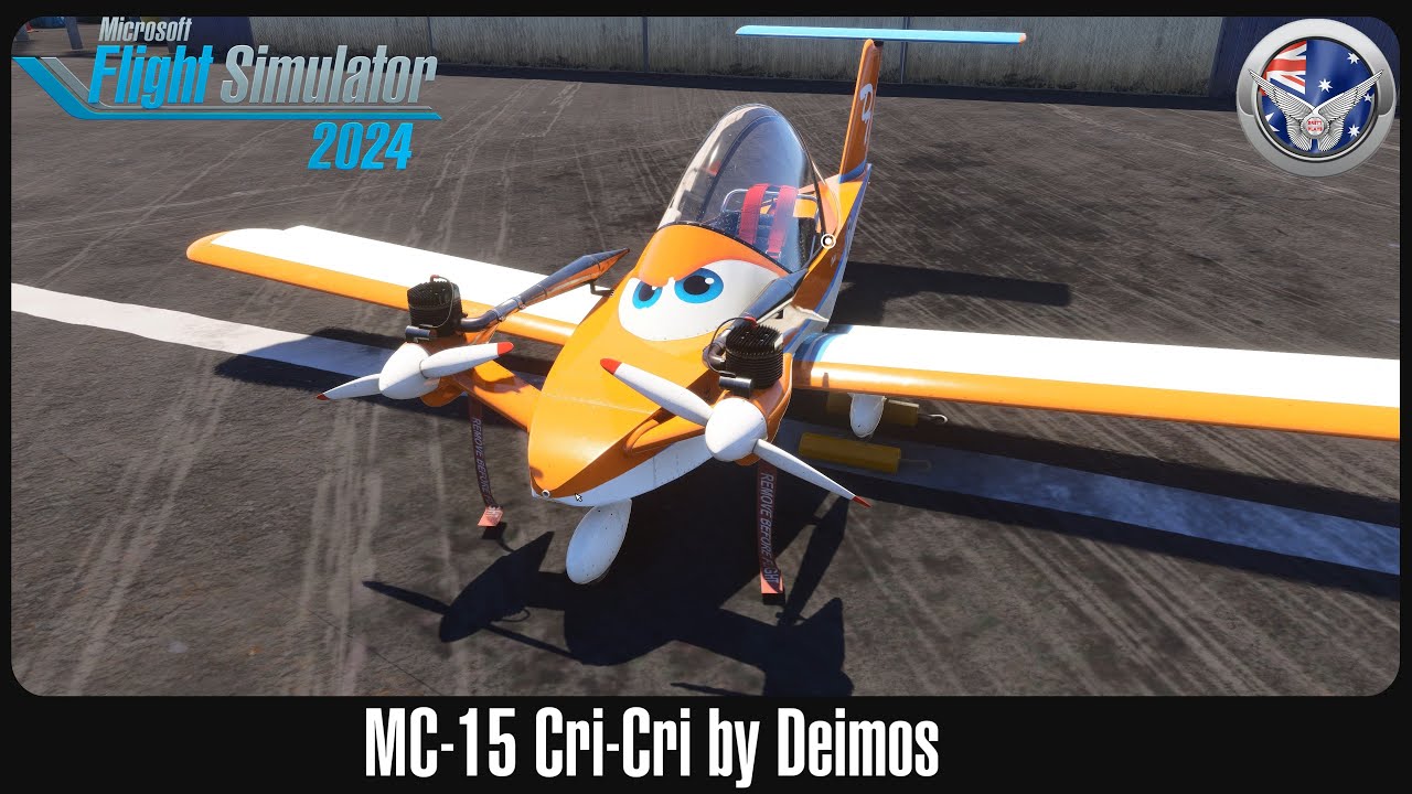 MC 15 Cri Cri для Microsoft Flight Simulator 2024 от Deimos Flight & Review