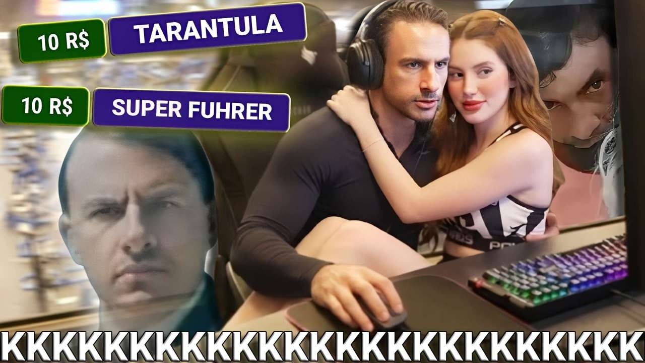 O CHAT FEZ ATAQUE COORDENADO na LIVE no CT da GROWTH KKKKKKKKKK - DONATES E REACTS