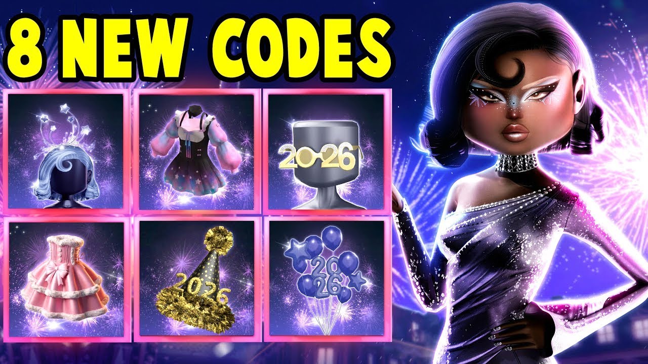 *NEW* All Working NEW YEARS UPDATE CODES FOR DRESS TO IMPRESS IN JANUARY 2026 | ROBLOX DTI CODES