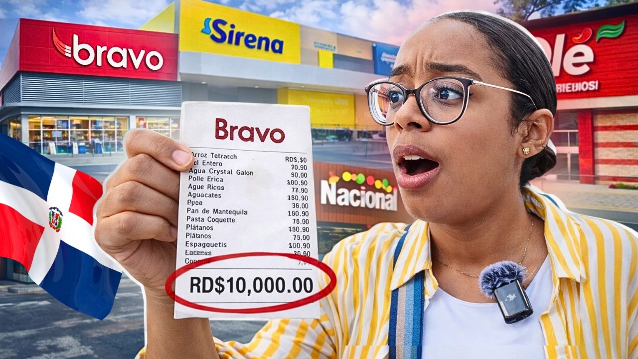 ¿Cuál es el SUPERMERCADO MÁS BARATO de REPÚBLICA DOMINICANA?