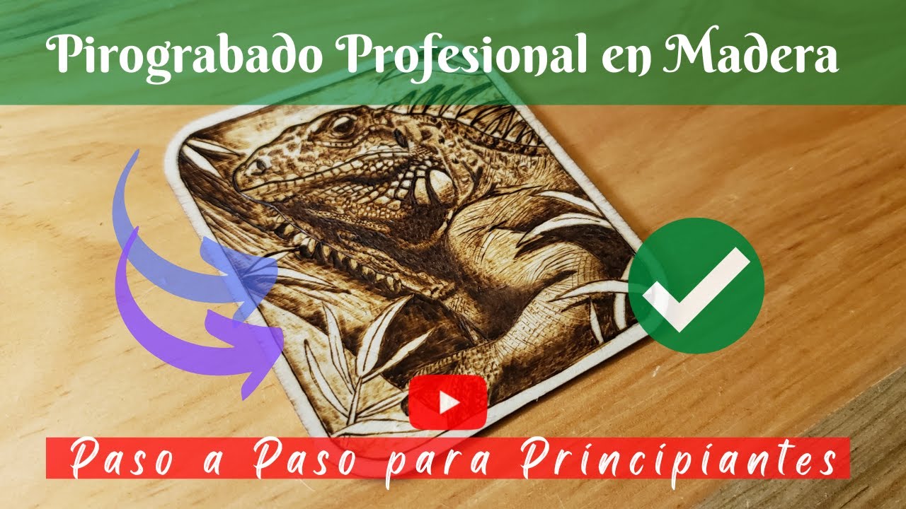 PIROGRABADO PROFESIONAL Paso a Paso para Principiantes