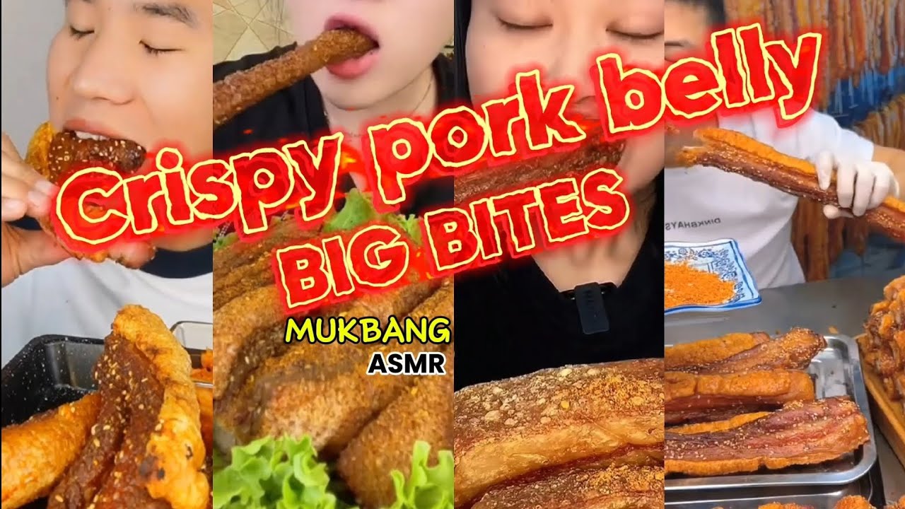 Crispy pork belly MUKBANG ASMR | SOUTHCOT MUKBANGERS