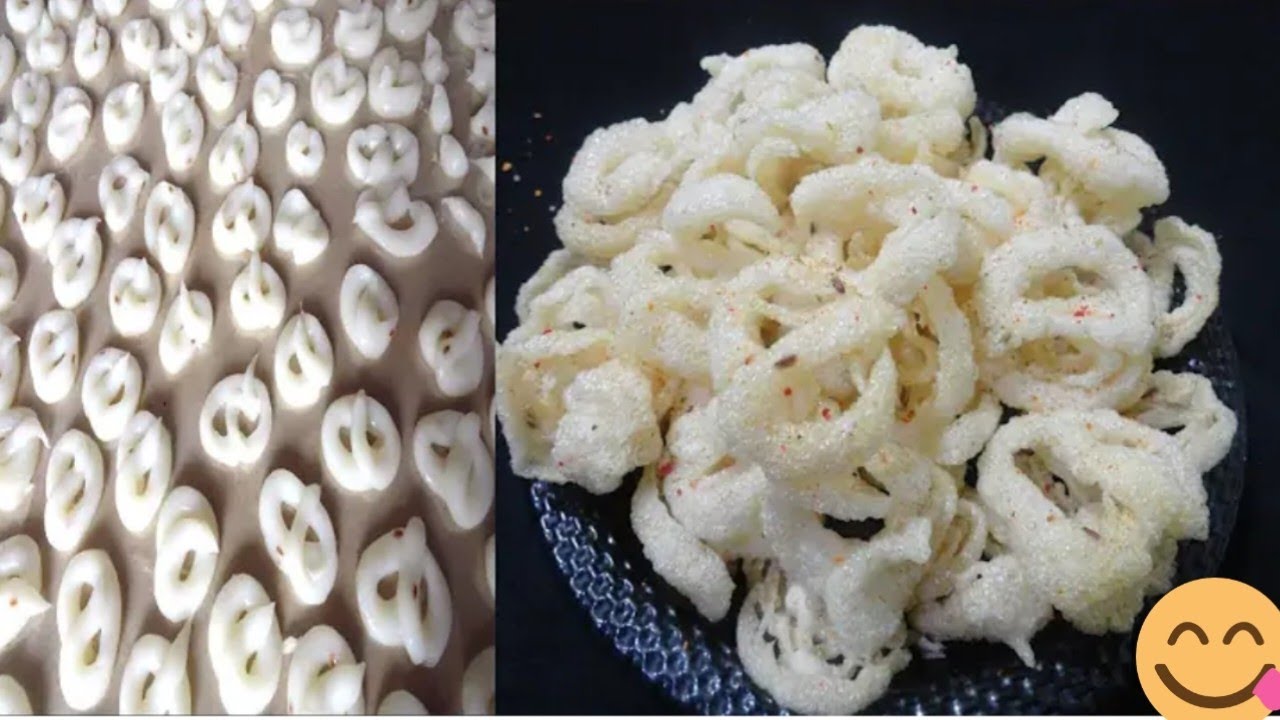 Easy way to make crispy rice kachri, kudli rice jalebi. Rice Papad Recipe.