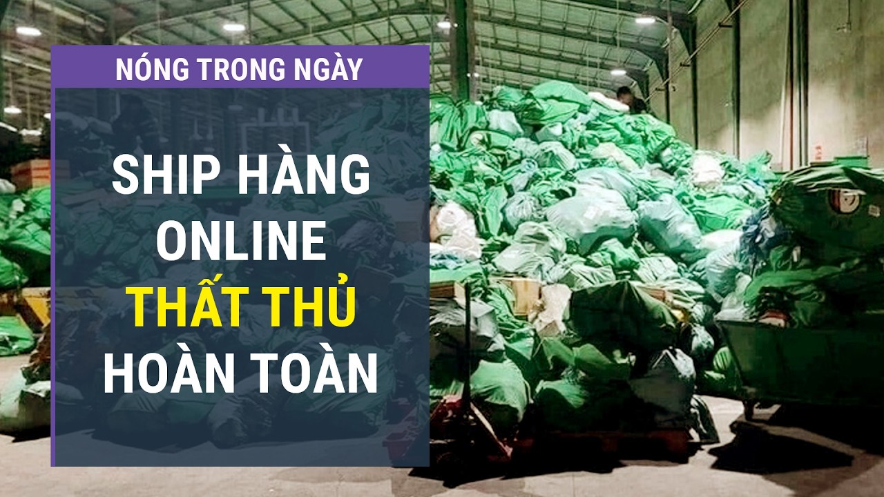 Đơn hàng online “tắc” cận Tết: Tuyến liên tỉnh gần như “đóng băng” l VTC One