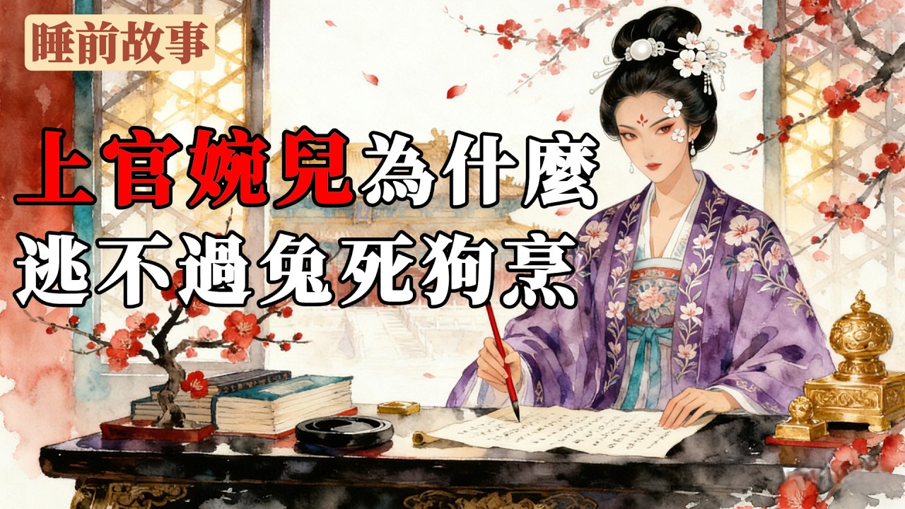 權傾朝野的上官婉兒，為何終究逃不過兔死狗烹煮？