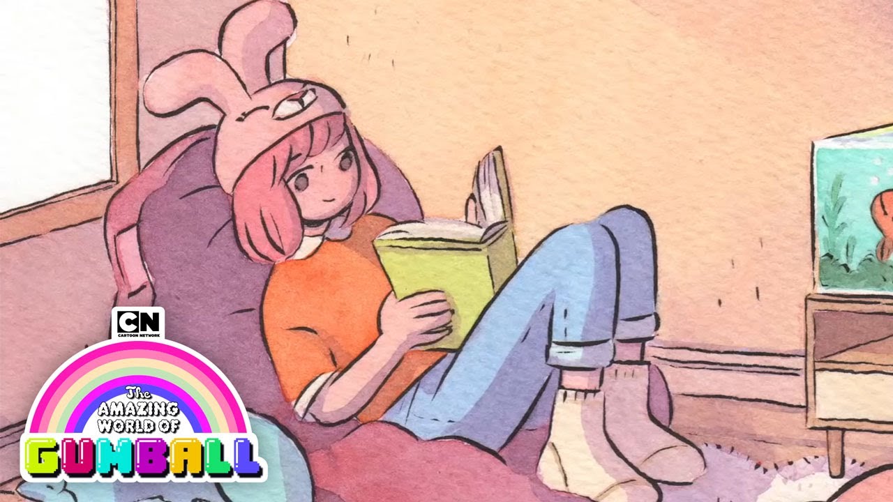 Anais' Room Watercolors Painting | The Amazing World of Gumball | Cartoon Network