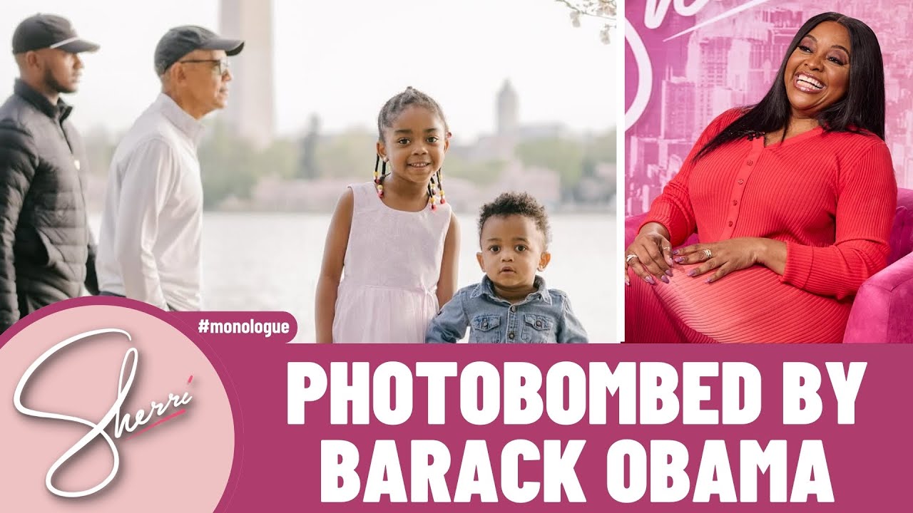 Kids Photobombed By Barack Obama