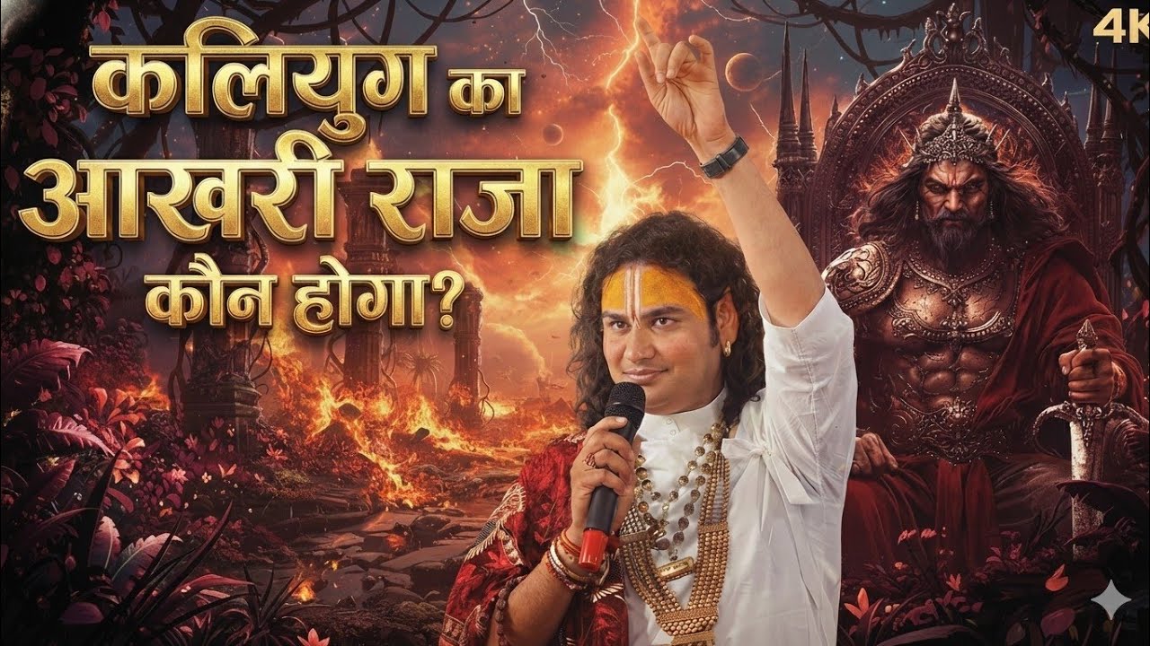 जब आएगा कलयुग का अंतिम राजा… क्या होगा धरती पर?  !! Aniruddh Aacharya !! #bhakti #katha 